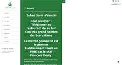 Desktop Screenshot of bistrotgourmand.fr